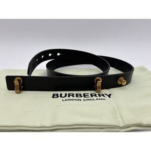 burberry bridle leather ashmore belt Size 39cm